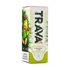 Жидкость TRAVA Strong Strawberry Lime Ice 30 мл 2% PG 50 | VG 50