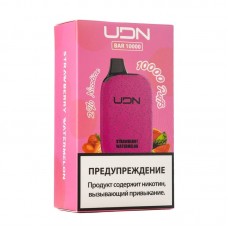 Одноразовая электронная сигарета UDN BAR Strawberry Watermelon (Клубника арбуз) 10000 затяжек