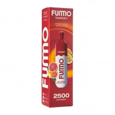 Одноразовая электронная сигарета Fumo Target Grapefruit Passion Fruit (Грейпфрут маракуйя) 2500 затяжек