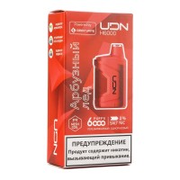 Одноразовая электронная сигарета UDN HERO Арбузный Лёд 6000 затяжек