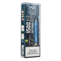 МК Электронная pod система HQD LUX 850 mAh Ежевика (2 картриджа) 1500 затяжек