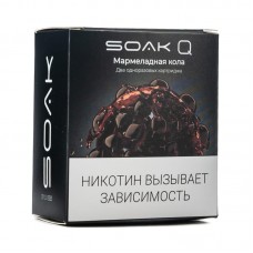 Упаковка сменных картриджей Soak Q Мармеладная кола 4,8 мл 2% (Предзаправленный картридж) (В упаковке 2 шт)