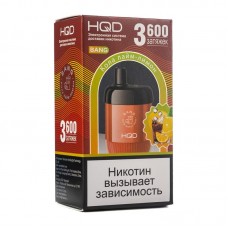 МК Одноразовая электронная сигарета HQD BANG Кола Лайм Лимон 3600 затяжек