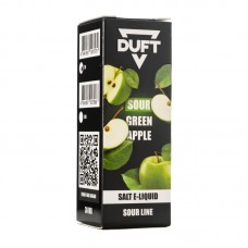 MK Жидкость Duft Sour Line Sour Green Apple (Кислое зеленое яблоко) 2% 30 мл PG 50 | VG 50