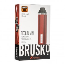 Электронная pod система Brusko Feelin Mini 750 mAh Красный