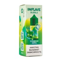 Жидкость INFLAVE BUBBLE Сладкая Мята 2% 30 мл PG 50 | VG 50