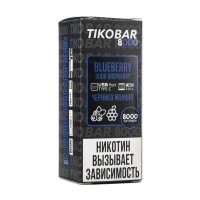 Одноразовая Электронная Сигарета TIKOBAR Blueberry Sour Raspberry 8000 Затяжек