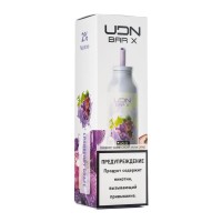 Одноразовая электронная сигарета UDN BAR X Cranberry Grape (Клюква виноград) 7000 затяжек