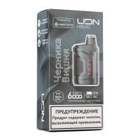 Одноразовая электронная сигарета UDN HERO Черника Вишня 6000 затяжек