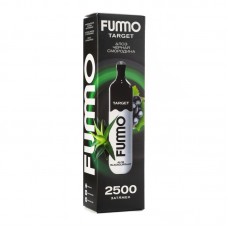 Одноразовая электронная сигарета Fumo Target Aloe Blackcurrant (Алоэ черная смородина) 2500 затяжек