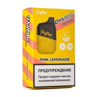 Одноразовая электронная сигарета Puffmi Pink Lemonade (Розовый лимонад) 4500 затяжек