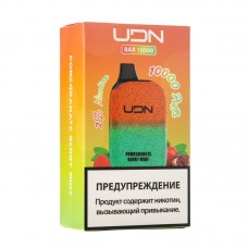 Одноразовая электронная сигарета UDN BAR Pomegranate Berry Mint (Гранат ягоды лед) 10000 затяжек