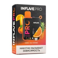 Одноразовая электронная сигарета INFLAVE PRO Секс На Пляже 7000 затяжек