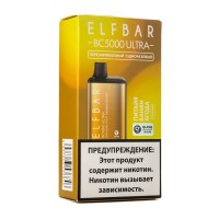 Одноразовая электронная сигарета ElfBar Dragon Fruit Banana Berry (Драконий Фрукт Банан Ягода) 5000 затяжек Ultra