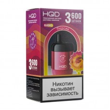 МК Одноразовая электронная сигарета HQD BANG Персик 3600 затяжек