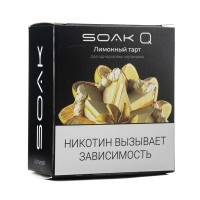 Упаковка сменных картриджей Soak Q Лимонный Тарт 4, 8 мл 2% (Предзаправленный картридж) (В упаковке 2 шт)