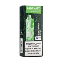 Одноразовая электронная сигарета Lost Mary MO5000 Черная Мята (Black Mint) 5000 затяжек