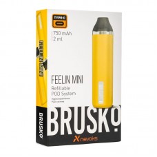 Электронная pod система Brusko Feelin Mini 750 mAh Желтый