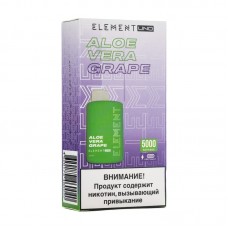 МК Одноразовая электронная сигарета Element UND Aloe Vera Grape (Алое Вера Виноград) 5000 затяжек