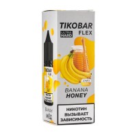 Жидкость TIKOBAR FLEX Banana Honey 2% 30мл PG 50 | VG 50