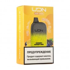 Одноразовая электронная сигарета UDN BAR Blackberry Raspberry Lemon (Ежевика малина лимон) 10000 затяжек