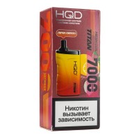 Одноразовая электронная сигарета HQD Titan Личи лимон 7000 затяжек