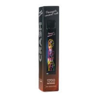 Одноразовая электронная сигарета Crash Pineapple Coconut Milk (Ананас Кокос с молоком) 1700  затяжек