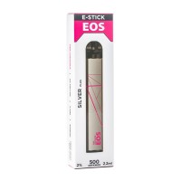 Одноразовая электронная сигарета EOS Silver Plus Pink Lemonade (Розовый лимонад) 500 затяжек