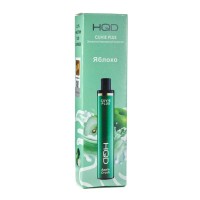 Одноразовая электронная сигарета HQD Cuvie Plus Apple (Яблоко)  1200 затяжек