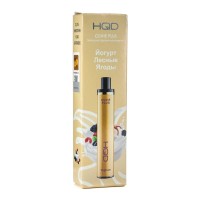 Одноразовая электронная сигарета HQD Cuvie Plus Yoghurt (Йогурт лесные ягоды)  1200 затяжек