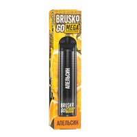 Одноразовая электронная сигарета Brusko GO Mega Апельсин 2200 затяжек