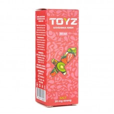 Жидкость Suprime Toyz Strawberry kiwi (Клубника киви) Salt 2% strong 30 мл