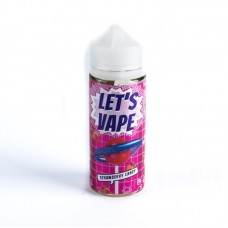 Жидкость Lets Vape Strawberry Candy 120 мл 0 мг