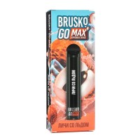 Одноразовая электронная сигарета Brusko GO Max Личи со Льдом 1500 затяжек