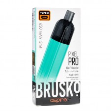 Электронная pod система Brusko Pixel Pro 650 mAh Бирюзовый