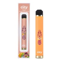 Одноразовая электронная сигарета City 1600 затяжек Бали - Манго маракуйя
