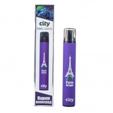 Одноразовая электронная сигарета City Subway Paris Grape (Париж Виноград) 900 затяжек