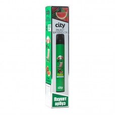 Одноразовая Электронная сигарета City Subway Phuket Watermelon (Пхукет Арбуз) 900  затяжек