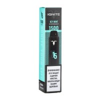 Одноразовая электронная сигарета Ignite Icy Mint (Ледяная мята) 1500 затяжек