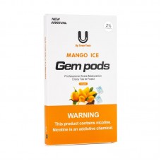 Картриджи для Juul Gem Pods Mango ice (Манго со льдом) 2% 4 шт