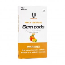 Картриджи для Juul Gem Pods Peach Lemonade (Персиковый лимонад) 2% 4 шт