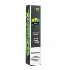 Одноразовая Электронная сигарета Mist Cucumber 2% (Огурец) 1500 затяжек