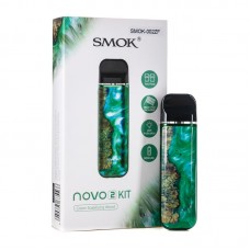 POD Система Набор SMOK NOVO 2 Kit 800mAh Green Stabilizing Wood