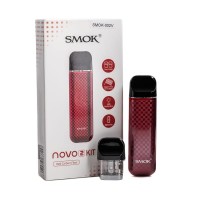 POD Система Набор SMOK NOVO 2 Kit 800mAh Red Carbon