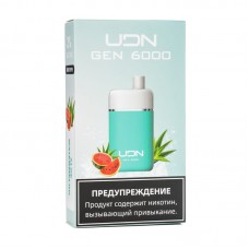 Одноразовая электронная сигарета UDN GEN Aloe Watermelon (Алое арбуз) 6000 затяжек