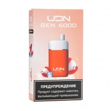 Одноразовая электронная сигарета UDN GEN Lychee Ice (Личи лед) 6000 затяжек