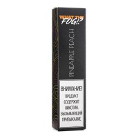 Одноразовая электронная сигарета What the Fog! Pineapple Peach (ананас персик) 1500 затяжек
