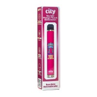 Одноразовая Электронная сигарета City New Delhi Mango Peach Watermelon (Нью Дели манго персик арбуз)  1600  затяжек